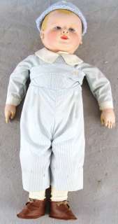 Antique 20c Martha Chase Cloth Hospital Baby Doll  