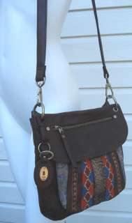   indian blanket SOUTHWEST crossbody messenger bag purse NWOT  