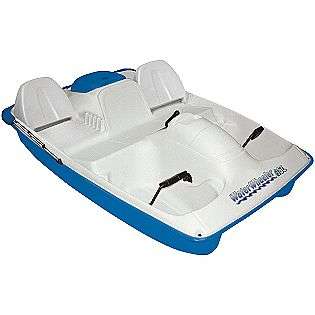 Seat Pedal Boat Teal  Water Wheeler Fitness & Sports Fishing Boats 