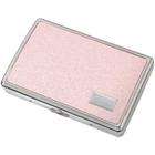 Visol VCM166 Lemonie Light Pink Glitter Cigarette Case
