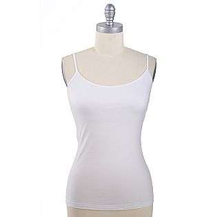 Womens Shelf Bra Solid Cami  Route 66 Clothing Womens Tops 