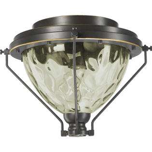    895 1 Light Outdoor Ceiling Fan Light Kit   Old World 