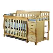 Dream On Me 4 in 1 Brody Convertible Crib with changer, Natural at 