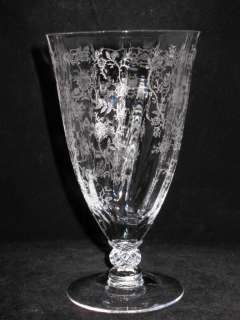 Fostoria CHINTZ Iced Tea Glass, 6 Tall #6026  