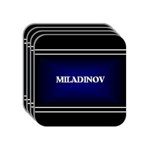  Personal Name Gift   MILADINOV Set of 4 Mini Mousepad 