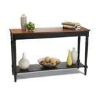 Convenience Concepts French Country Console Table with Bottom Shelf