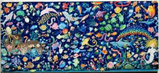 New Hand Cut Wooden Undersea Jigsaw Puzzle (53 pieces)  