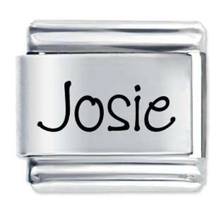 Name Josie Laser Italian Charms