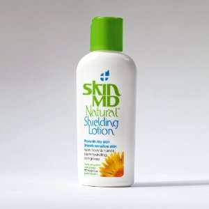 Skin MD Natural Shielding Lotion 4 Oz. Bottle (117 mL) for Hands, Face 
