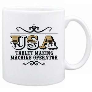  New  Usa Tablet Making Machine Operator   Old Style  Mug 