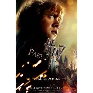  Harry Potter Movie Poster Flyer   Deathly Hallows Part II 