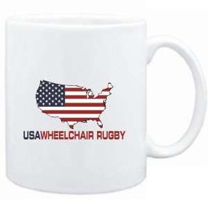    Mug White  USA Wheelchair Rugby / MAP  Sports