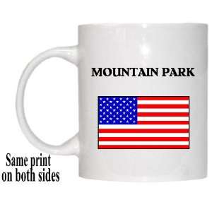    US Flag   Mountain Park, Georgia (GA) Mug 
