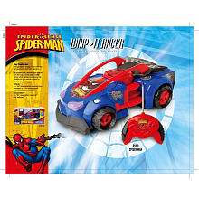 Silverlit Radio Control Whip It Racer   Spider Man   27 Mhz 