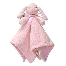Piccolo Bambino Cuddly Pals with Soft Blanket Body   Pink Bunny 