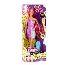   Salon Barbie Doll   Pink with Purple Hair   Mattel   