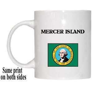  US State Flag   MERCER ISLAND, Washington (WA) Mug 