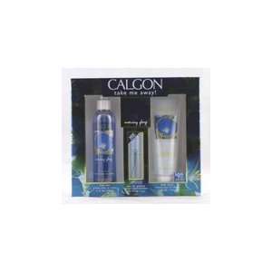  CALGON MORNING GLORY Perfume. 3 PC. GIFT SET ( INTENSE EAU 