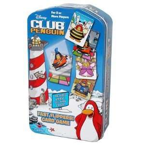  Disney Club Penguin Fast Flippers Card Game Toys & Games