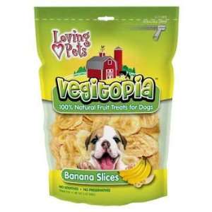 Loving Pets Vegitopia Sliced Banana 5 oz Bag