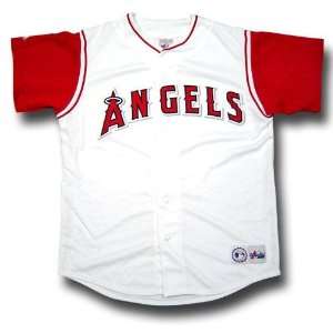 Los Angeles Angels MLB Replica Team Jersey (Home Vest w/Sleeves) (2X 