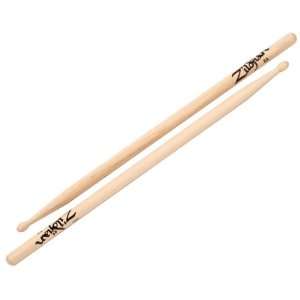  Zildjian 5A Wood Drumsticks, Single Pair   Natural 