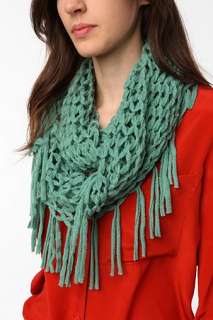 UrbanOutfitters  Staring at Stars Netted Fringe Eternity Scarf