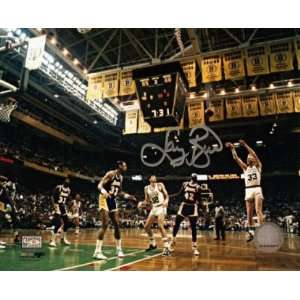  Larry Bird Autographed Picture   16x20 vsLA Lakers Sports 