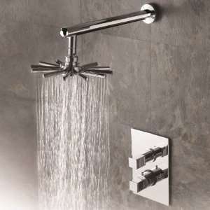   Thermostatic Shower Valve With Cloudburst Fixed Head