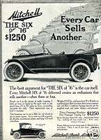 1915 MITCHELL LEWIS Car AD. Touring & ROASDSTER. Racine  