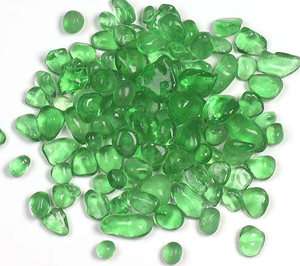 Pound Green Glass Gems Pebbles Mosaic Tiles  
