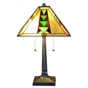  1908 Studios Navajo Mission Tiffany Table Lamp
