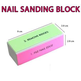   Quality 4 Step All In One Shiner Buffer Block Polish Sanding Nail File