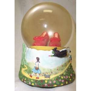  Wizard of Oz Ruby Slippers Musical Waterglobe #Ozg 9