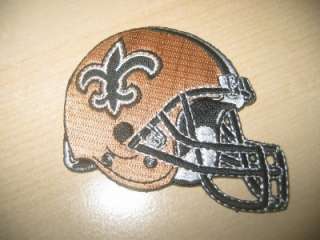 New Orleans Saints Patch Iron On Helmet NFL NFC QUALITY  