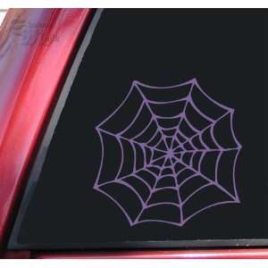 Spider Web Vinyl Decal Sticker   Lavender