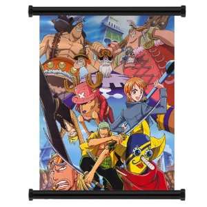  One Piece Anime Fabric Wall Scroll Poster (16x20) Inches 