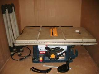 RYOBI 10 IN. PORTABLE TABLE SAW WITH STAND RTS20  