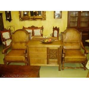  Pair of Massive French Antique Leather Chairs Everything 