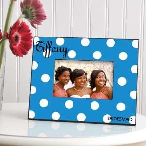  Personalized Polka Dots Picture Frame  Available in six 