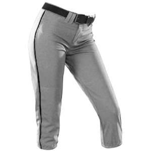  Womens 14Oz Low Rise Piped Pro Style Softball Pant 334 