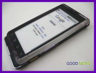 for Verizon Motorola Droid A855   Purple Vines Rubberized Hard Case 