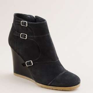 Greer wedge ankle boots   booties   Womens shoes   J.Crew