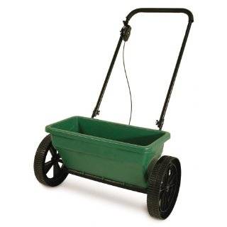  Earthway 60 Pound Set Up Drop Spreader with 10 Inch Wheels 