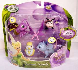Disney Fairies TinkerBell Animal Friends Pixie Pettable  