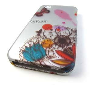   BUTTERFLY FLOWER HARD CASE COVER FOR APPLE IPHONE 4 4s PHONE ACCESSORY