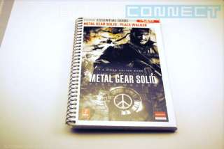 Metal Gear Solid Peace Walker Strategy Guide NEW OOP  