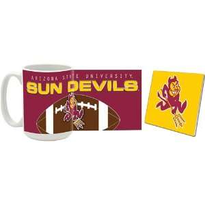 Arizona State Sun Devils Coaster and Mug Combo from Mug World  