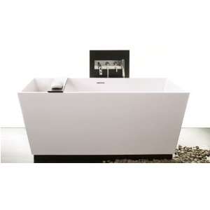  WET Cube Collection Free Standing Tub 60 x 30 x 24 