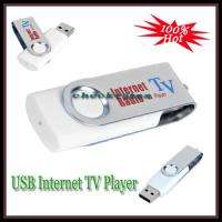 USB Internet TV Radio Stations Player Dongle White New  